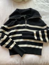 House of Harlow Quarter Zip Sweater Photo 0