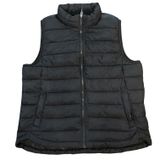 2 Degrees Heat Womens XXL Black Puffer Vest Lightweight Quilted Zip Photo 0