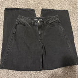 Old Navy Wow Wide-Leg Jeans black Photo 0