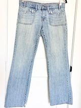 Vintage Old Navy Ultra Low Rise Jeans Sz 4 Photo 0