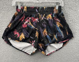 Lululemon Hotty Hot Low Rise Shorts 4" Veiled Floral Black Athletic‎ Running W 4 Photo 0
