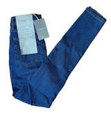 NWT Everlane‎ Sz 23 Tall High-Rise Skinny Jean Stretch Slim Dark Wash 31" inseam Photo 0