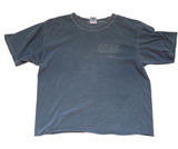 American Vintage Vintage Faded Mission Beach San Diego Blue Tshirt Medium Cropped Photo 0