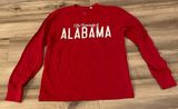 Pressbox University of Alabama crimson tide roll tide crimson white size medium Photo 0