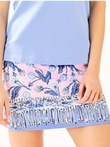 Lilly Pulitzer Luxletic UPF Monica Golf Skort Pink Tropics Par Tee Time Golf 00 Photo 0