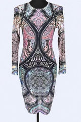 Vintage Y2K boho fairycore sheer mesh bodycon mini dress size small 💖 Photo 0