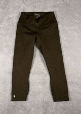 No Bull Army Olive Green pants‎ Women's Small Athletic Workout Athleisure Yoga Photo 0