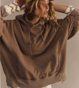 Free People FP Movement Sprint to the Finish Oversize Cotton Blend Hoodie NWT Photo 0