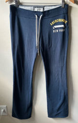 Abercrombie & Fitch Navy Blue Low Rise Sweatpants Photo 0