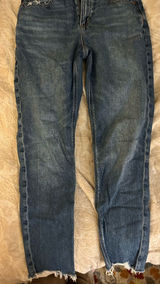 American Eagle Outfitters Men's Straight Jeans in Medium Blue Photo 0