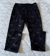 Beyond Yoga Womens Size XS Black Leggings Butterflies Athleisure Yoga Workout‎ Photo 0