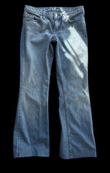 Y2K vintage juicy couture the Frankie denim jeans 28 x 29 J pocket bootcut Jeans Photo 0