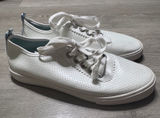 Tommy Bahama Womens White Perforated Scalloped Low Top Sneakers Size 8.5 Photo 0