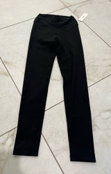NWT Joah Brown Black Athletic Leggings Size S/M Photo 0