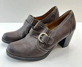 Natural Soul by Naturalizer CARLO Heeled‎ Loafer 8.5M Brown Slip On Academia Photo 0