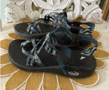 Chacos Zx2 Classic‎ Athletic Sandals Angular Teal J106124 Women's Size 9 Photo 0