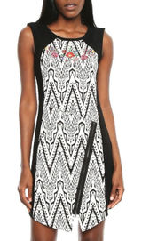 Desigual Women's Oregon Woven Sleeveless Dress Size 44‎ US 14 Photo 0