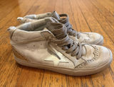 Shu Shop Serena Shoes Womens Size 8 Beige Suede High Top Sneakers 0000000303 Photo 0