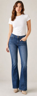 NWT Warp + Weft NAO High Rise Bootcut Jeans Women’s Size 29 Photo 0