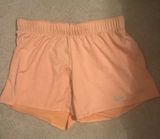 Light orange (mandarin) women’s shorts in Medium Photo 0