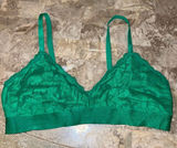 Victoria’s Secret pink bralette Kelly Green size XXL Photo 0