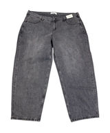 Hollister Low Rise Taper Baggy 20L W35L‎ Black Stonewashed Jeans Pants Photo 0