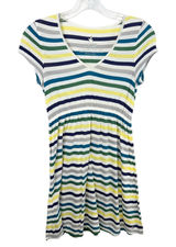 VTG Aerie Small Babydoll Top Y2K Striped Empire Waist Softi Girl‎ Grunge 169 Photo 0