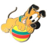 Disney Baby Pluto Ball Cast Member Lanyard Babies Series Pin 2004 Photo 0