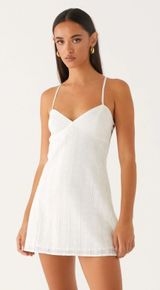 Peppermayo Inara Mini Dress Ivory Photo 0