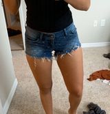 Jean Shorts with diamond detail Photo 0