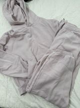Lavender Sweat Set Purple Photo 0