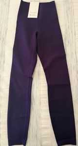 NWT Lululemon Glow Up SHR Tight 25” Leggings | Size 2 | Deep Luxe Purple Photo 0