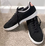 Adidas Neo Daily 2.0 Cloudfoam Black Suede Size 11 White Sole LaceWomen’s Shoes Photo 0