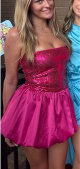 Hot Pink Amazon Dress Mini Photo 0