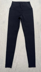 Alo Women's Black Soft Touch Yoga airlift High-Waist Legging Size Small Photo 0