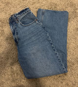 Abercrombie High-Rise Loose Jeans Curve Love Photo 0
