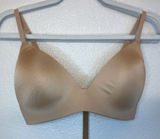 SKIMS NWT Women’s Wireless Form Lightly‎ Lined Bra in Clay Size 34 D Photo 0