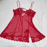 Victoria’s Secret Red Lingerie Photo 0