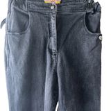 Harley-Davidson Black High Rise Jeans Classic Style Size 8 Photo 0