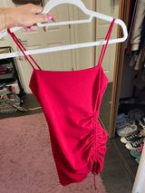 WIndsor Red Mini Dress  Photo 0