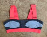 Adidas x Stella McCartney Thick Strap Colorblock Bikini Top Sports Bra Small Photo 0