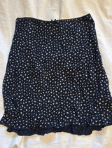 Brandy Melville Floral Skirt Photo 0