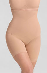 New Honeylove SuperPower Short High Waisted Shapewear Sand Nude Size XL Photo 0