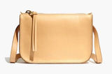 Madewell The Simple Pouch Belt Bag in Linen Cream Leather Photo 0