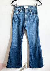 Abercrombie & Fitch The Flare‎ Ultra High Rise Women's Size 27 / 4S Denim Jeans Photo 0