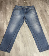 American Eagle Women's Jeans Size 10 Regular Blue High Rise Straight Leg Bag6 Photo 0