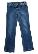 Womens Vintage Gap 2004 Y2K Dark Rinse Flare Leg Jeans - Sz 6R 6 Regular Photo 0
