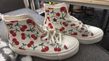Cherry Converse Platform Photo 0