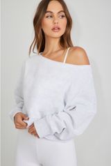 Garage Crop Off-The-Shoulder Top Photo 0