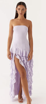 Peppermayo Maxi dress ruffle lilac NEW Photo 0